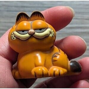 Vintage Garfield PVC Figure 1978 1981 United Feature Syndicate Hong Kong